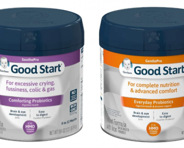 SIX Cans of Gerber Good Start Infant Formula ONLY $39.94!