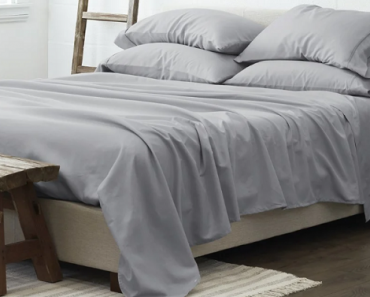Luxury 6 Piece Bed Sheet Set Only $29.99 Shipped! All Sizes Available!