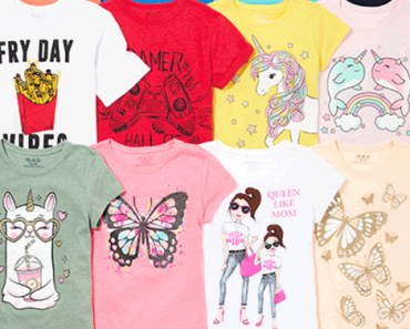 Boys & Girls Graphic Tees $3.99 & Under! FREE Shipping Too!