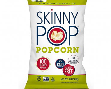 30 Count SkinnyPop Original Popped Popcorn, 100 Calorie Individual Bags Just $8.93!