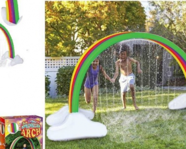 Splash Buddies Kids Rainbow Arch Water Sprinkler Only $29.99 Shipped!