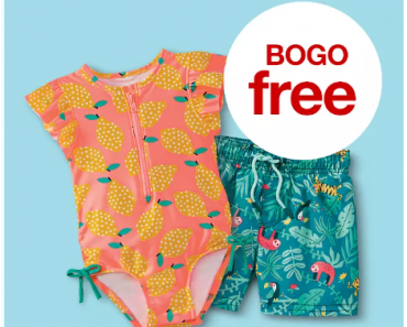HOT! Target: Swimsuits Buy 1, Get 1 FREE for the Whole Family!