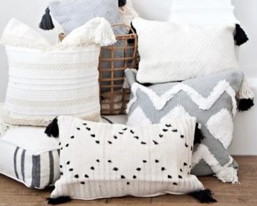 Tasseled Pillow Covers – Only $13.99!