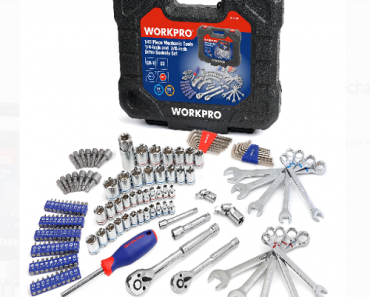 Workpro Mechanic Tool Socket Set Only $49.97 Shipped!! (Reg. $67.49)