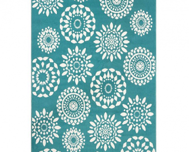 Mainstays Meridian Medallion 4×6 Area Rugs Only $20.03!