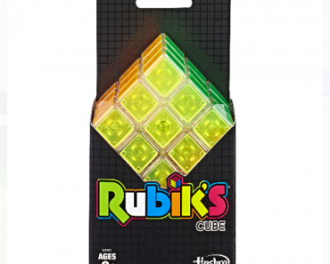 Rubik’s Cube Neon Pop 3 x 3 Puzzle for Kids Only $4.99!! (Reg. $15)