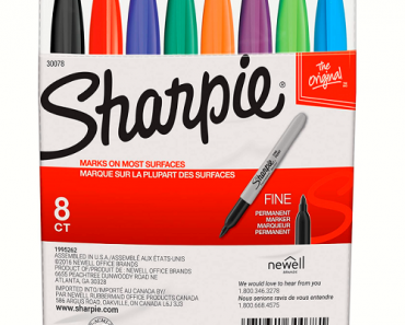 Sharpie Fine Point Permanent Markers – 8 Count Only $5.82!!