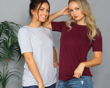Relaxed Fit Crew Neck | S-3X Only $12.99! (Reg. $25)