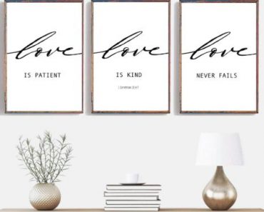 Large 3-Piece Wall Art Sets – Only $13.87!