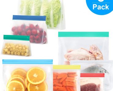 Reusable Food Storage Bags 8-pack Only $7.49!