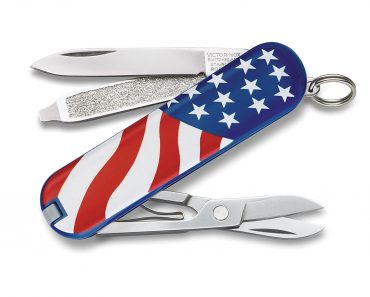 Victorinox Swiss Army Classic SD Pocket Knife – American Flag Version – Just $18.99!