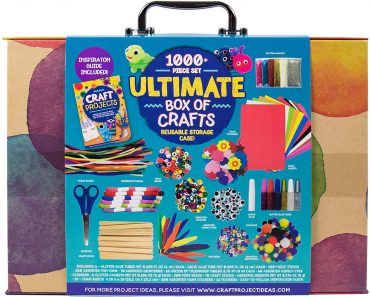 Horizon Group USA 1000+ Pieces Ultimate Box of Crafts – Only $24.96!