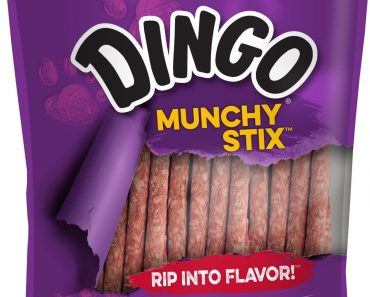 Dingo Munchy Stix Dog Treats 50-ct Only $3.55!