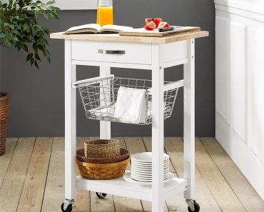 Mainstays Multifunction Cart (White) – Only $64.98!