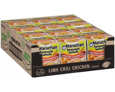 Maruchan Instant Lunch Lime Chili Chicken, Pack of 12 – Only $4.56!