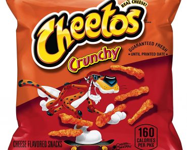 Cheetos Crunchy Cheese Flavored Snacks, 1 Ounce (Pack of 40) – Only $13.58!