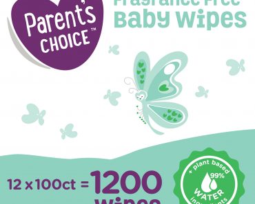 Parent’s Choice Fragrance Free Baby Wipes, 12 Flip-Top Packs Just $18.48!