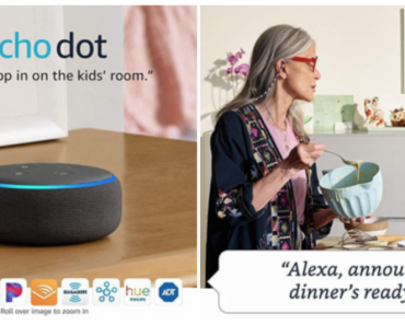 Prime Members Get an Amazon Echo Dot Smart Speaker for ONLY 99¢!