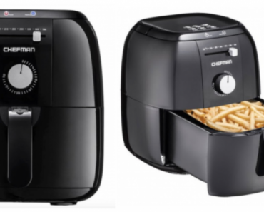 CHEFMAN – 2.5L Analog Air Fryer Just $39.99 Today Only! (Reg. $119.99)