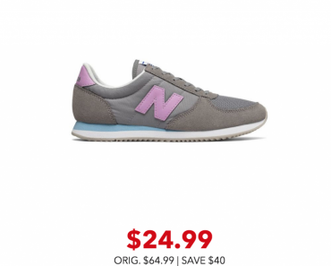 New Balance Women’s 220 Lifestyle Shoes Just $24.99 Today Only! (Reg. $64.99)