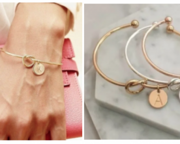 Initial Knot Bracelet Just $6.99 Shipped! (Reg. $17.99)