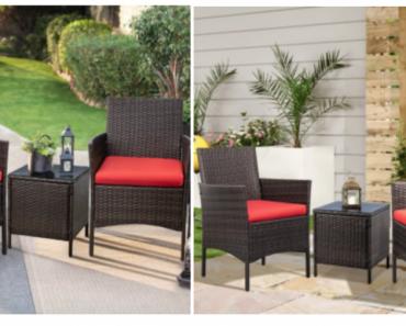 Walnew 3-Piece Outdoor Patio Furniture Set $129.99! (Reg. $199.99)