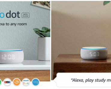 Echo Dot (3rd Gen) – Smart speaker with clock and Alexa $34.99 Today Only! (Reg. $59.99)