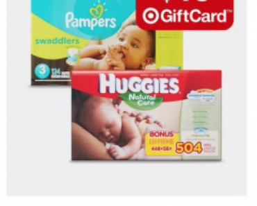Target: FREE $15 Target Gift Card With $75 Spent On Diapers, Wipes, & More!