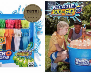 Bunch O Balloons – 350 Rapid-Fill Water Balloons 10-Pack $27.99!