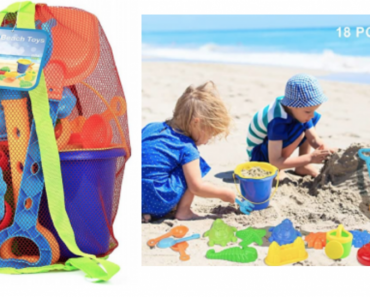 Click N Play 18-Piece Beach Sand Toy Set Just $15.99! (Reg. $19.99)