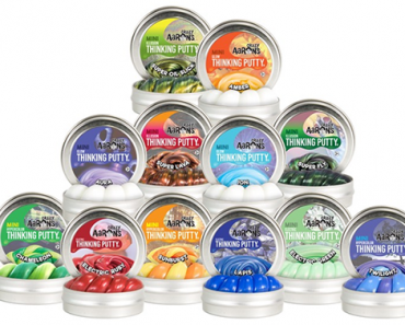 Crazy Aarons Thinking Putty, 12 Mini Tins – Just $22.99! Free Shipping!