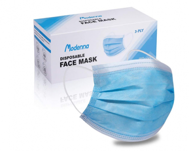 50-Count 3-Ply Disposable Face Masks w/ Ear Loops – Just $14.99! Delivery THIS WEEK!