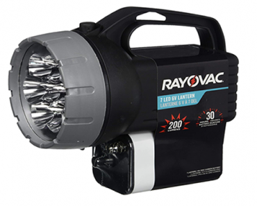 RAYOVAC Floating LED Lantern Flashlight, 6V Battery Included – Just $4.92!