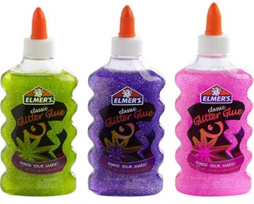 Elmer’s Glitter Glue – 6 Ounces, Assorted Colors, Set of 3 – Just $3.18!
