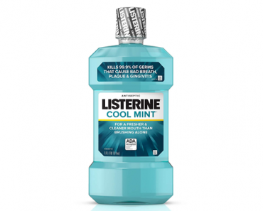 Listerine Cool Mint Antiseptic Mouthwash – 1 Liter – Pack of 6 – Just $5.39!