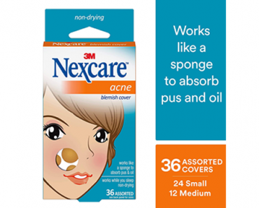 Nexcare Acne Cover – Invisible, Drug Free, 36 Count – Just $3.55-$4.18!