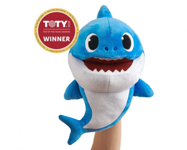 Baby Shark Official Song Puppet with Tempo Control – Daddy Shark – Just $5.99!