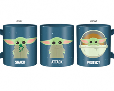 Star Wars The Mandalorian Protect Attack Snack Ceramic Mug – Just $10.99!