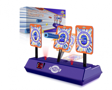 Electric Scoring Digital Target with Auto Reset for Nerf Guns Blaster – Just $11.99!