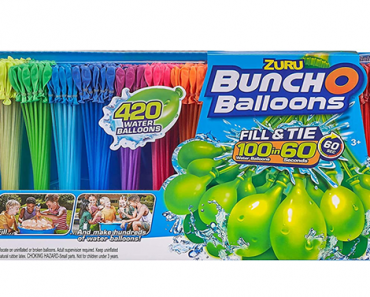 Bunch O Balloons – 420 Rapid-Fill Water Balloons 12-Pack – Just $29.99!