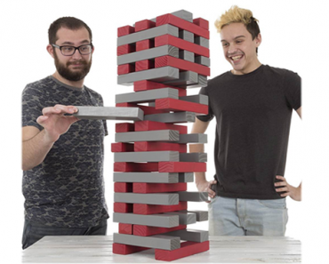 Giant Wooden Blocks Tower Stacking Game – Just $59.99!