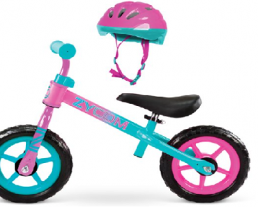 Zycom – 10″ My 1st Balance Bike With Helmet Combo Only $29.92!