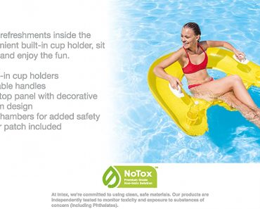 Intex Sit N Float Inflatable Lounge Just $14.93!