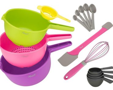 Rosewill 15 Piece Mixing Bowl and Measuring Set Only $8.99!