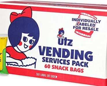 Utz Potato Chips, Salt & Vinegar – 1 oz. Bags (60 Count) Only $12.81 Shipped!