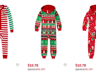 The Children’s Place Clearance Christmas Jammies Starting at $6.78!