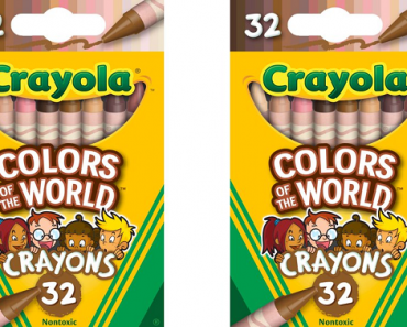 Pre-Order Crayola Crayons 32 Pack Colors of the World For Just $1.77!
