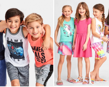 The Children’s Place: Take up to 80% off Boys & Girls Summers Clothes! Prices Start at Only $1.99 Shipped!