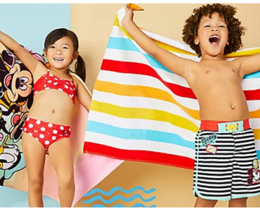 Shop Disney: Buy 1, Get 1 FREE Boys & Girls Swimwear, Towels & Accessories!