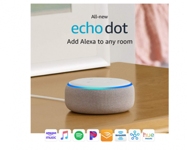 Echo Dot (3rd Gen) for $0.99 and 1 month of Amazon Music Unlimited with Auto-Renewal – Just $8.98!!!